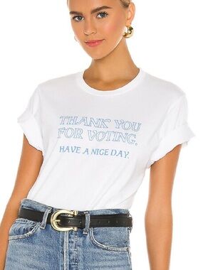 Lovers + Friends Thank You For Voting T-Shirt